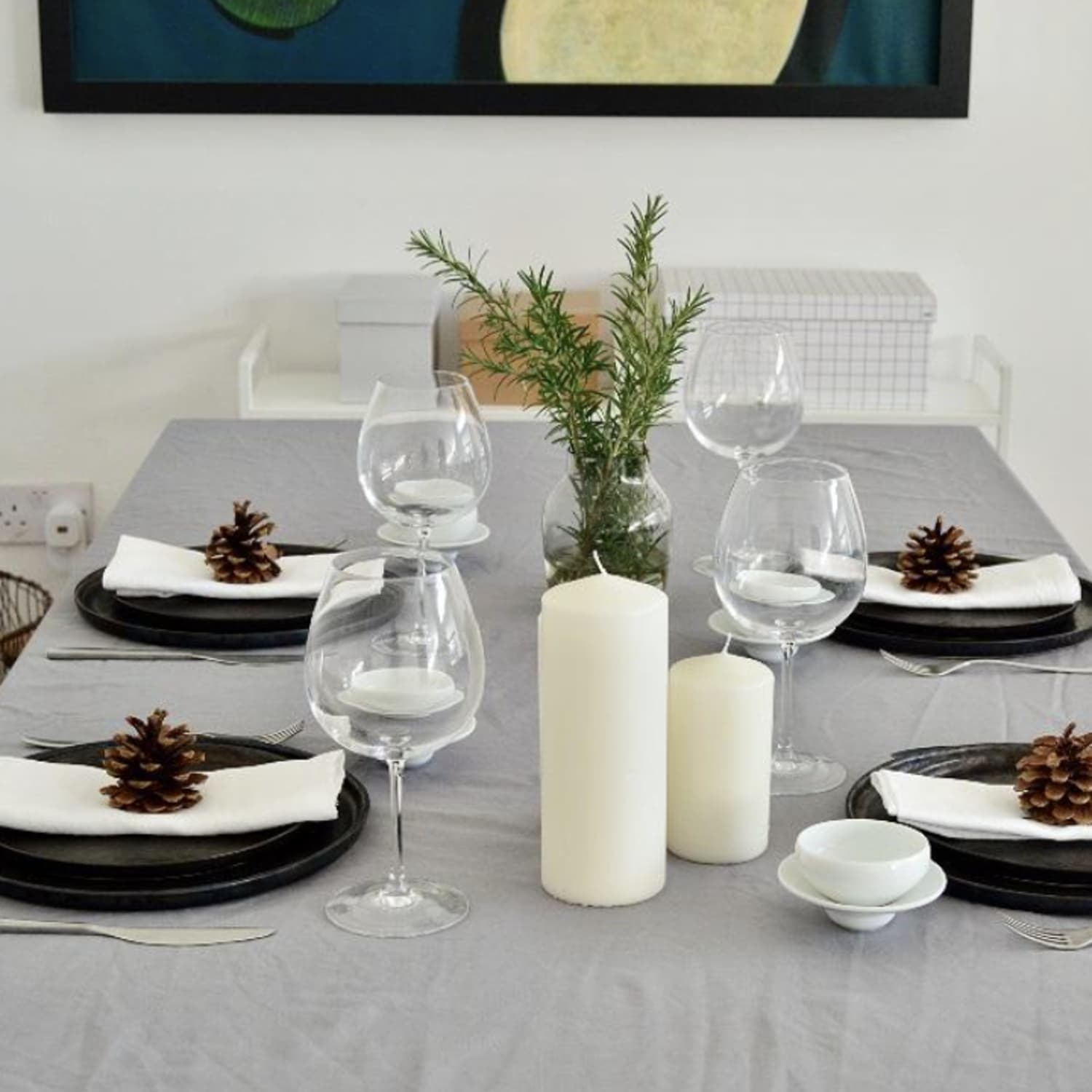 This Easy Home Decor Hack Makes Tablecloths Super Affordable